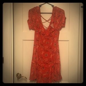 Spell red sundress
